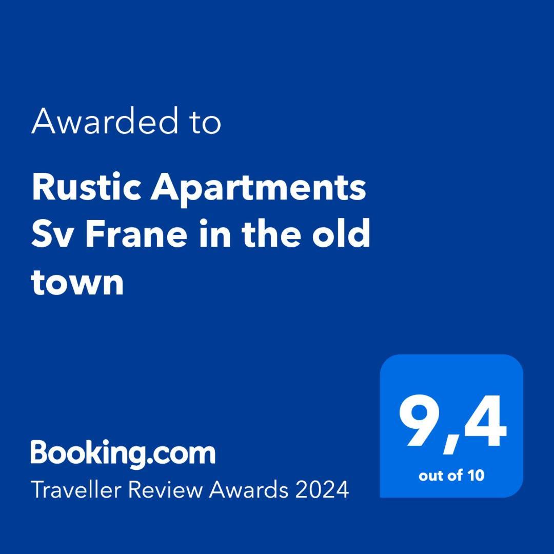 Rustic Apartments Sv Frane In The Old Town Sibenik Ngoại thất bức ảnh
